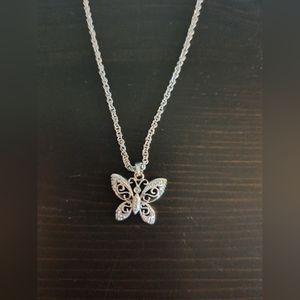 14k white gold women's necklace